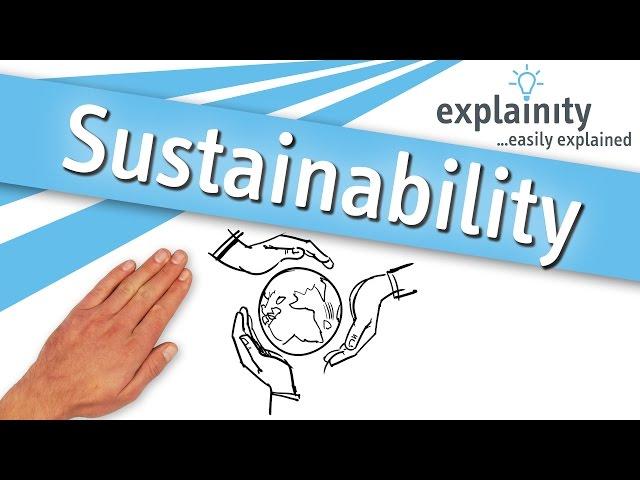 Sustainability explained (explainity® explainer video)