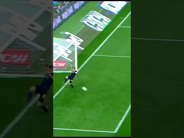 Incredible Goal Line Clearance #shorts #football #short #shortsfeed #shortsvideo