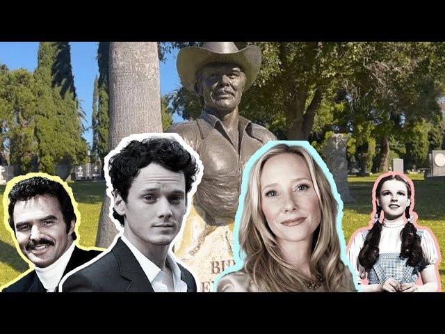 CEMENTERIO DE FAMOSOS EN HOLLYWOOD | Anne Heche, Burt Reynolds, Halyna Hutchins