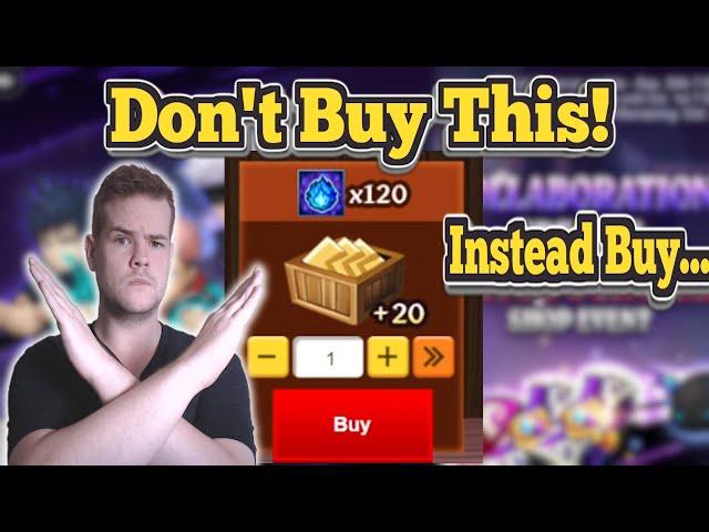 Don't Buy Energy in the JJK Collab Shop! Buy this Instead! - Summoners War