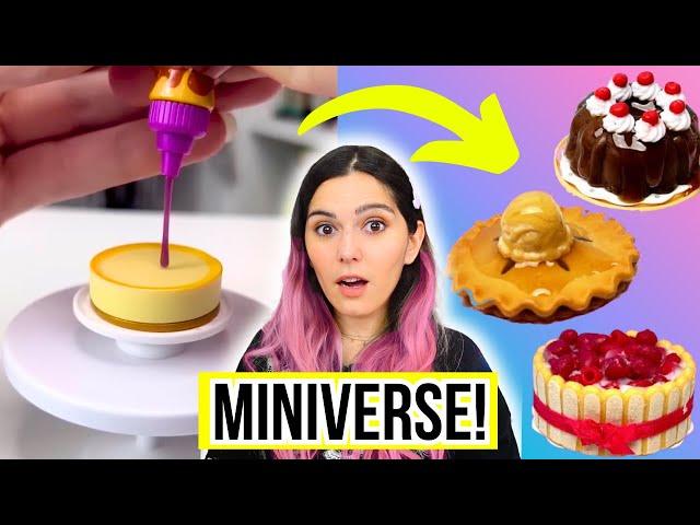 ¡HACIENDO *MÁS* MINI POSTRES! pero en *TAMAÑO REAL*