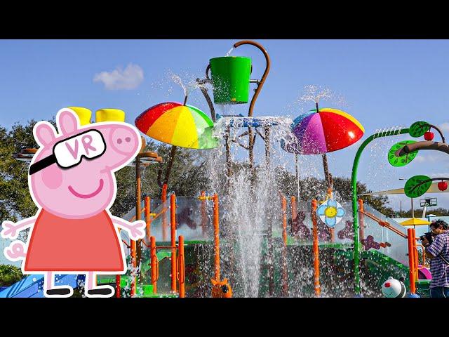 Peppa Pig Theme Park full 360º VR walkthrough at Legoland Florida Resort