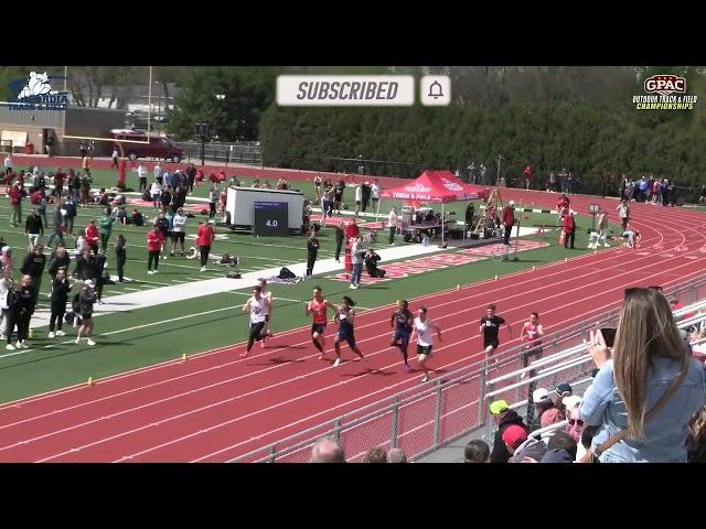 2024 GPAC Outdoor - Men's 100m Dash Final