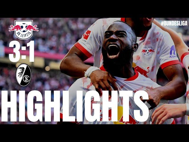 RB Leipzig - SC Freiburg 3:1 Highlights, Bundesliga 2024-25