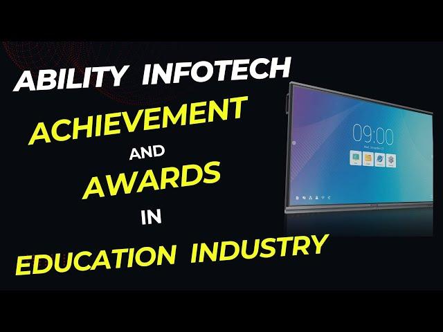 Ability Infotech Awards & achievements