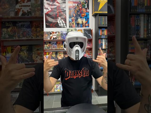 Star Wars Scout Trooper Helmet #iosonounvirtuale #starwars #unboxing #hasbro #scouttrooper #nerd