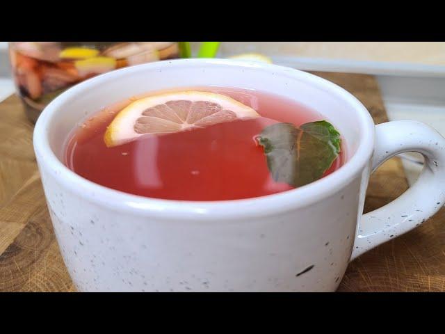 Мишлен-чай/ Смородина-базилик / Рецепт вкусного и полезного чая/ Василий Мишлен/ #shorts