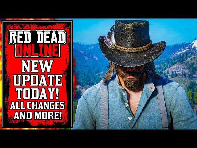 The NEW Red Dead Online Update Today (RDR2)