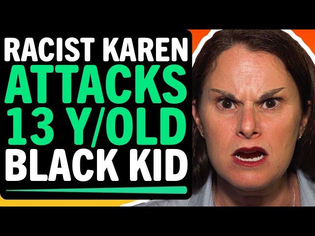 Racist Karen Attacks 13 Year Old Black Kid For Being Black, What Happens Next Is Shocking