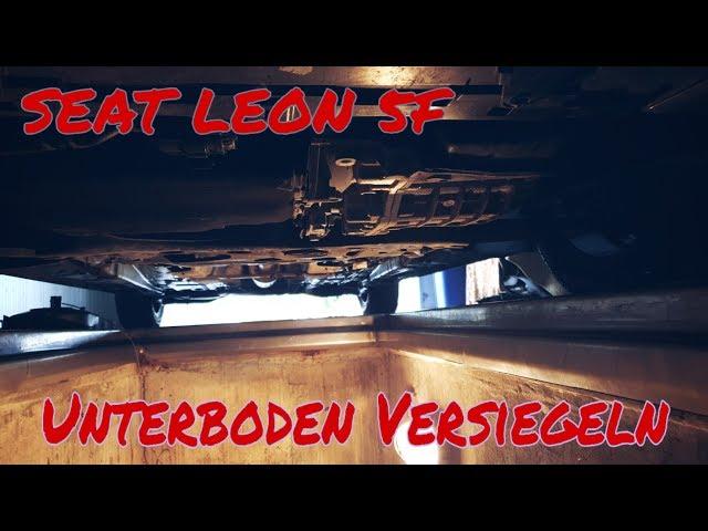 Winterfit machen - Unterbodenschutz mit Hohlraumwachs am Seat Leon 5F