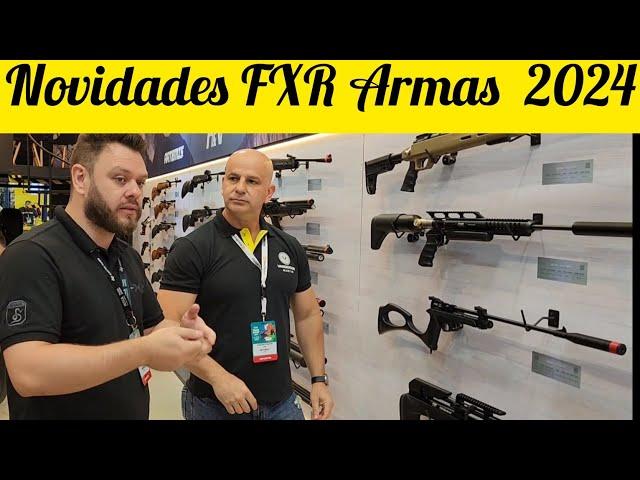 NOVIDADES FXR ARMAS NA PESCA TRADE SHOW, CARABINA ARTEMIS, KRAL ARMAS E PCP  STOEGER