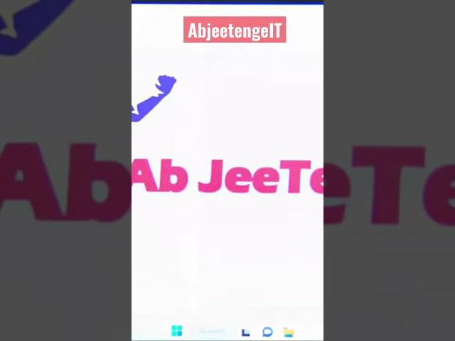 Learn computer in simple way and get job #technology @ABJEETENGE-IT