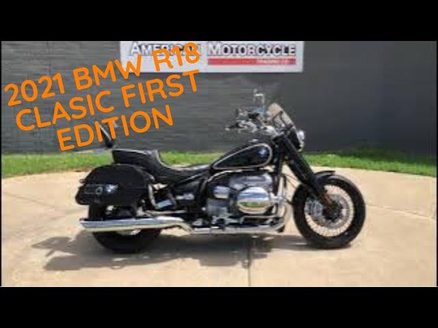 D62282 2021 BMW R18 CLASSIC FIRST EDITION