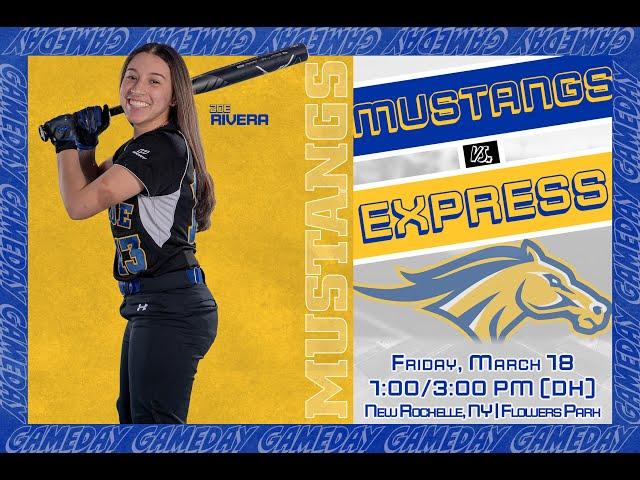 GAME 1: Monroe Mustangs Softball vs. Monroe Express