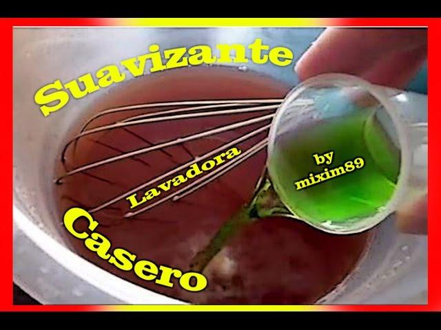 Suavizante casero para lavadora paso a paso by mixim89