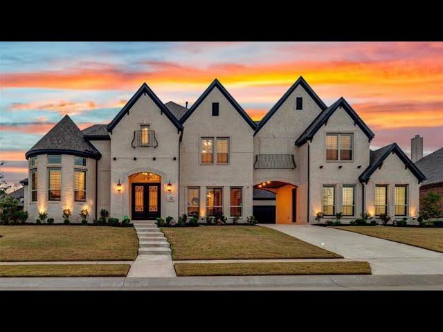 TOUR A $1.3M CUSTOM LUXURY HOUSE TOUR NEAR FRISCO TEXAS | 5 BED | 6 BATH | 4 CAR | 5435 SQFT