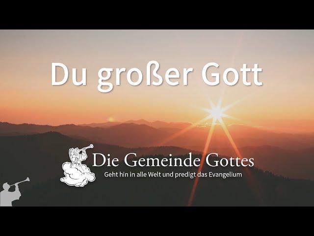 Du großer Gott - Acapella Cover (Lyric Video)