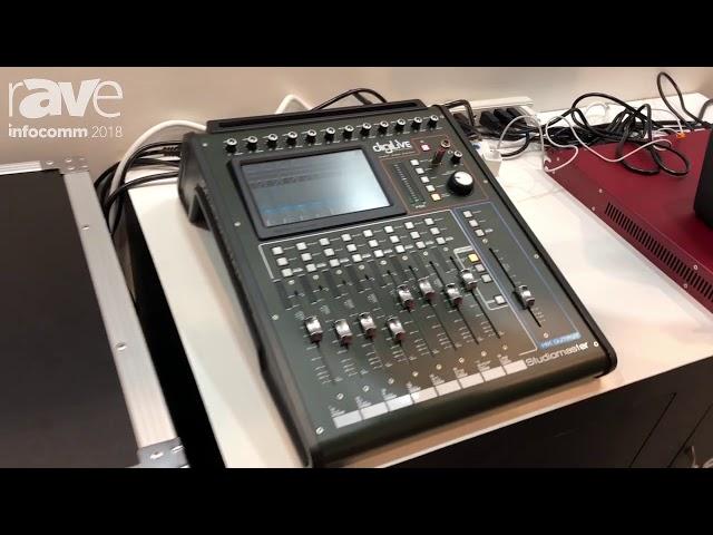 InfoComm 2018: Studiomaster Features the DigiLive 16 Compact Digital Live Mixer