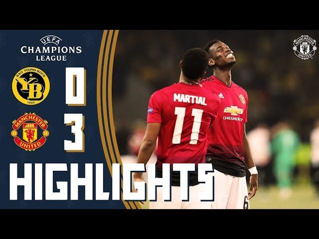 HIGHLIGHTS | BSC Young Boys 0-3 Manchester United | Pogba & Martial goals