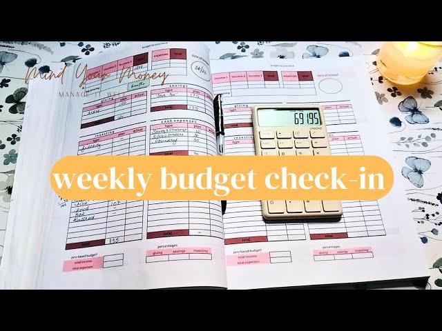 week 2 spending and budget check-in | June 8-14 | mind your money ()