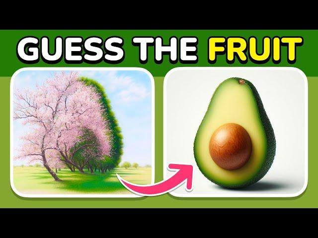 Guess by ILLUSION  Fruits and Vegetables Challenge