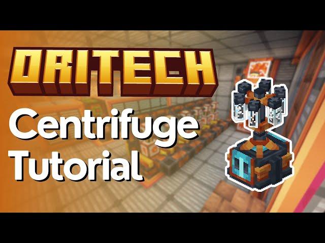 How To: Oritech Centrifuge - Minecraft 1.21.1