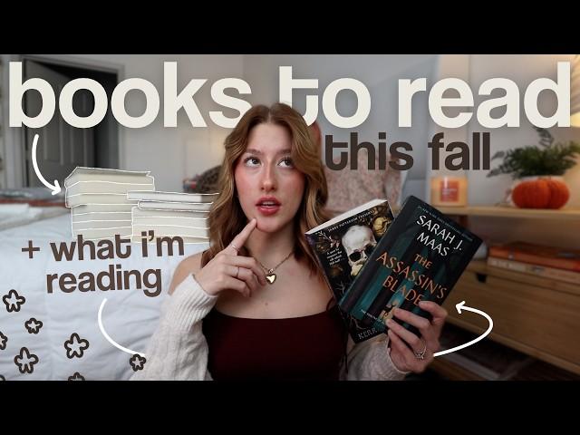 my *very ambitious* fall tbr & recs!! ️ 30+ books!