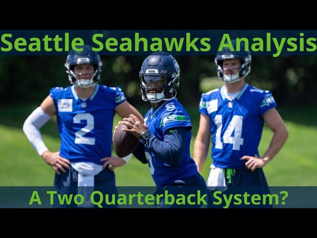 Will the Seattle Seahawks put together a Two Quarterback system to utilize Jalen Milroe as a rookie?
