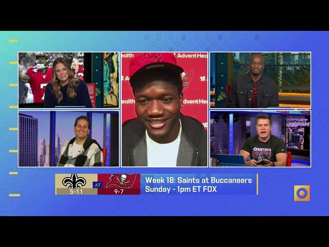 Bucky Irvin previews Bucs Week 18 matchup vs. Saints | 'GMFB'