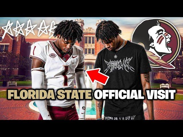 Watch My Lil Brother’s Official Visit At Fsu |BEHIND THE SCENE| *Will He Commit*