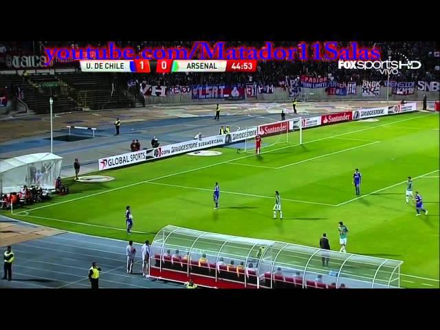 U de Chile 3-0 Arsenal HD Sudamericana 2011