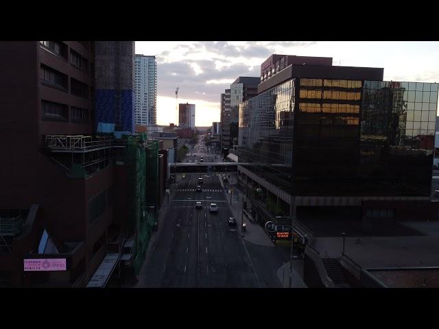 Downtown Hamilton Drone Footage