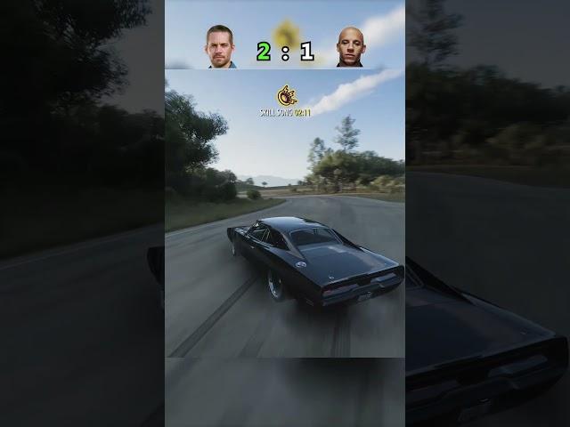 Paul Walker VS Vin Diesel #forzahorizon5 #forza #gaming