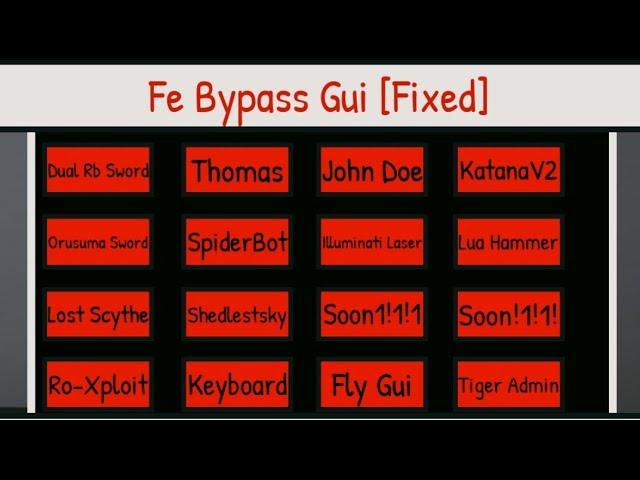 ROBLOX FE BYPASS GUI V3 SHOWCASE - Roblox Prison Life Exploiting
