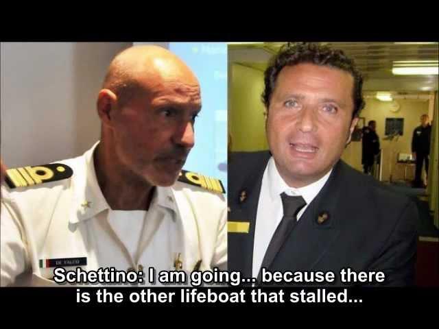 Telephone call between Costa Concordia Captain and Italian Coast Guard (ENGLISH SUB)