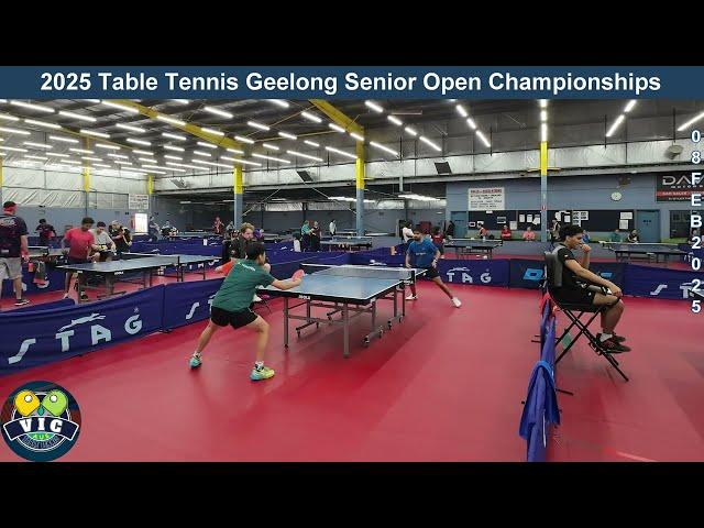 Sanish Ambekar (2193) vs Aaron Nguyen (1714)  Highlights  2025 Table Tennis Geelong Senior Open
