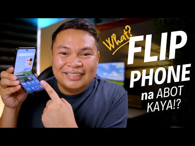 Infinix ZERO Flip - ABOT KAYANG FLIP PHONE! PANG-4k ProStable VLOG PA!