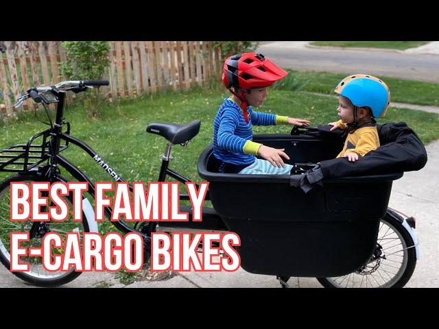 OUR FAVORITE ELECTRIC CARGO BIKES FOR FAMILIES