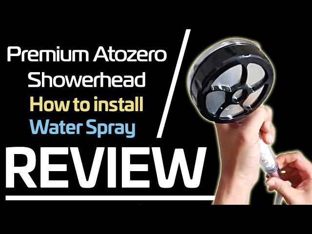 [Showerhead Series] How to Install Biocera Premium Atozero Showerhead & Water Spray Review