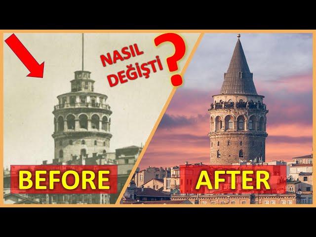 GALATA KULESİ TARİHİ I Eskiden Nasıldı? I ŞOK OLACAKSINIZ !!! Galata Tower !