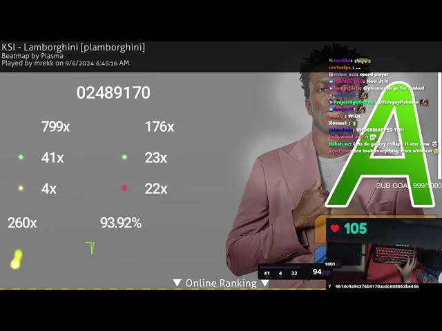 MREKK KSI LAMBORGHINI 10* GODMODE!!!