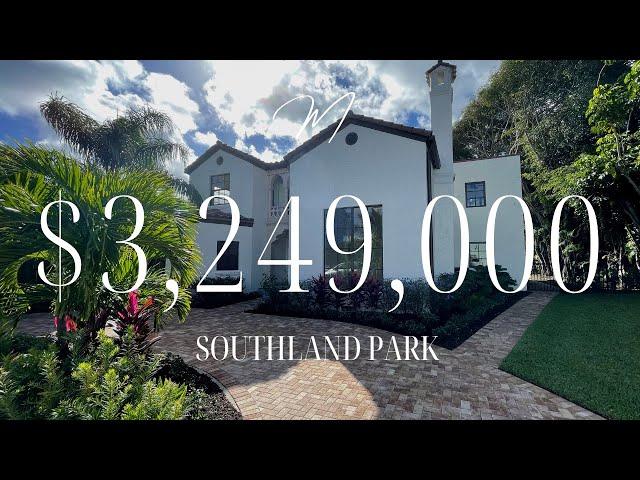 What Does $3.2 Million Buy in West Palm Beach | Luxury Home Tour | Southland Park