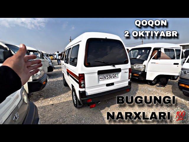 2 OKTIYABR DAMAS NARXLARI ARZONLADI QOQON MASHINA BOZORI VARYANTGA XAM BOR BUGUNGI REYAL NARXLARI