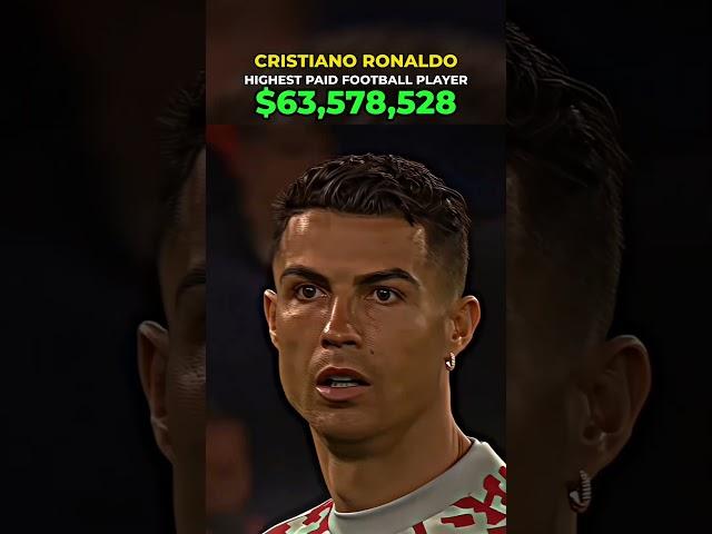 The Highest Paid Football Players︎