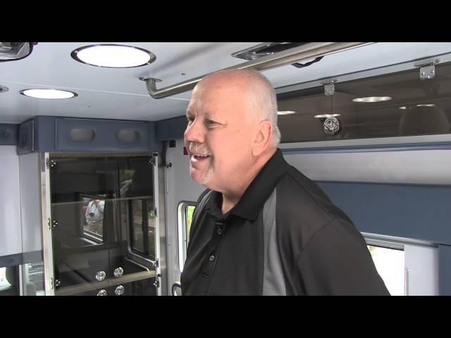 Bob Lemieux takes SIRENNET on a tour of a new Horton Ambulance