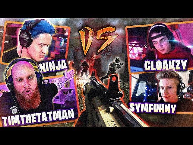 TIMTHETATMAN & NINJA DESTROYED CLOAKZY AND SYMFUHNY IN MODERN WARFARE