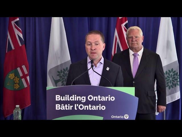 Premier Ford Holds a Press Conference | August 26