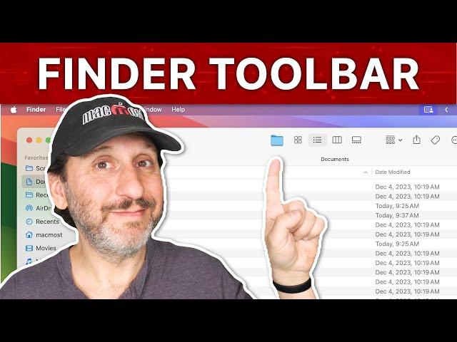 7 Ways To Customize the Finder Toolbar on Your Mac