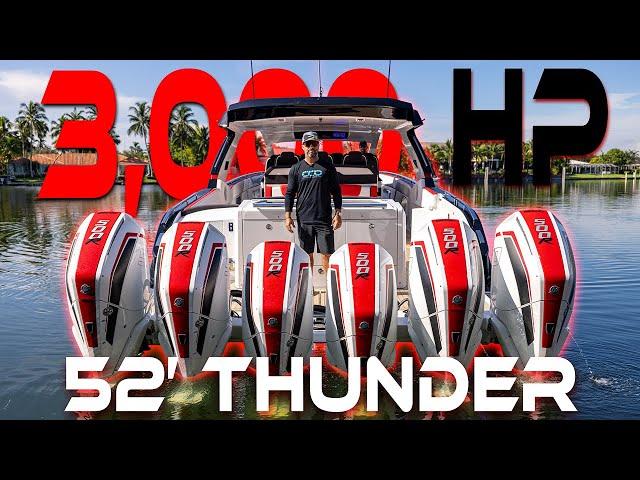 Welcome To The 52' Thunder @CigaretteRacingTeam