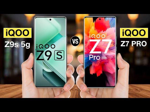 iQOO Z9s Vs iQOO Z7 Pro - Full Comparison #iqooz9s